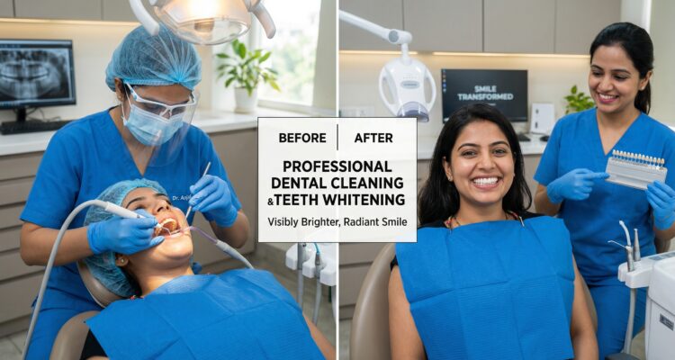 Dental Cleaning vs Whitening